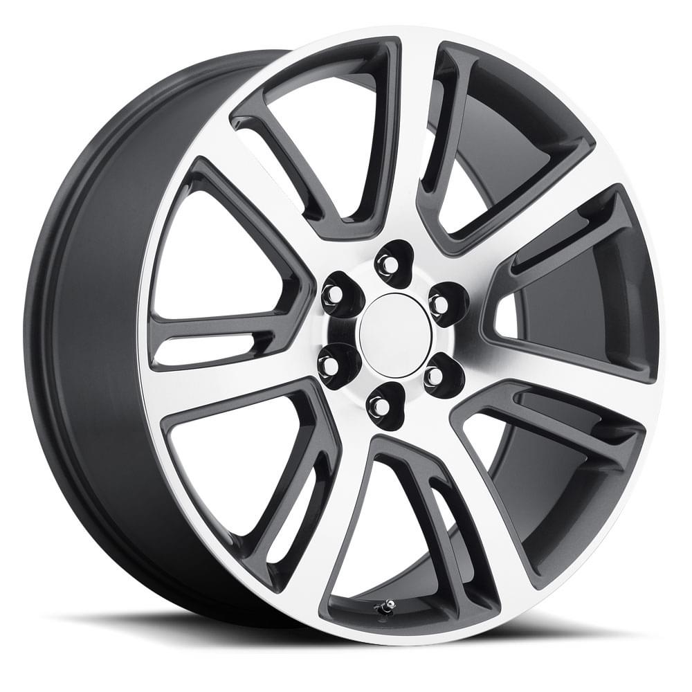 Factory Reproductions FR 48 Grey Machine Face 24x10 +31 6x139.7mm 78.1mm