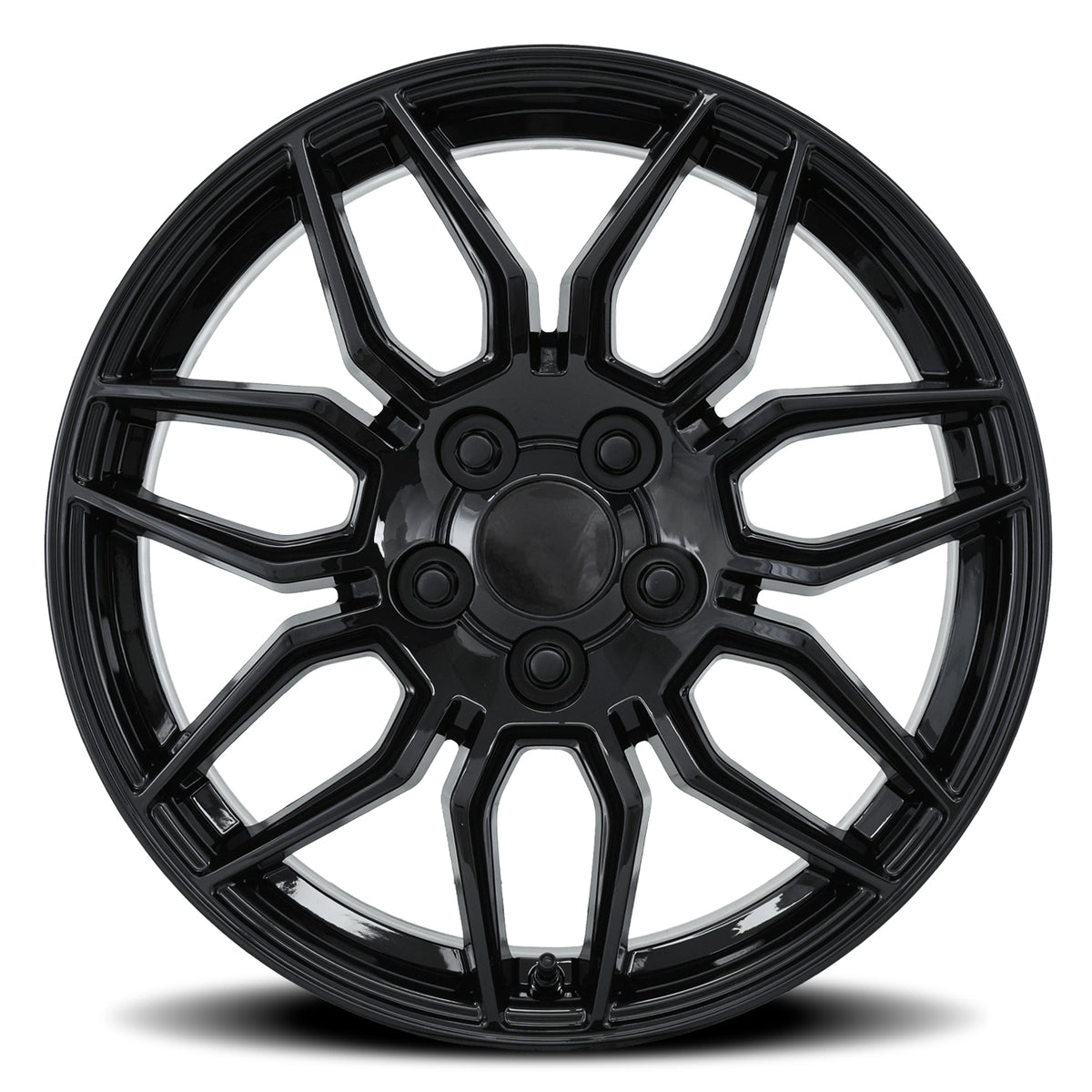 Factory Reproductions FR 401 Gloss Black 18x8.5 +54 5x120.65mm 70.3mm