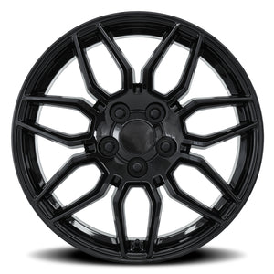 Factory Reproductions FR 401 Gloss Black 18x8.5 +54 5x120.65mm 70.3mm