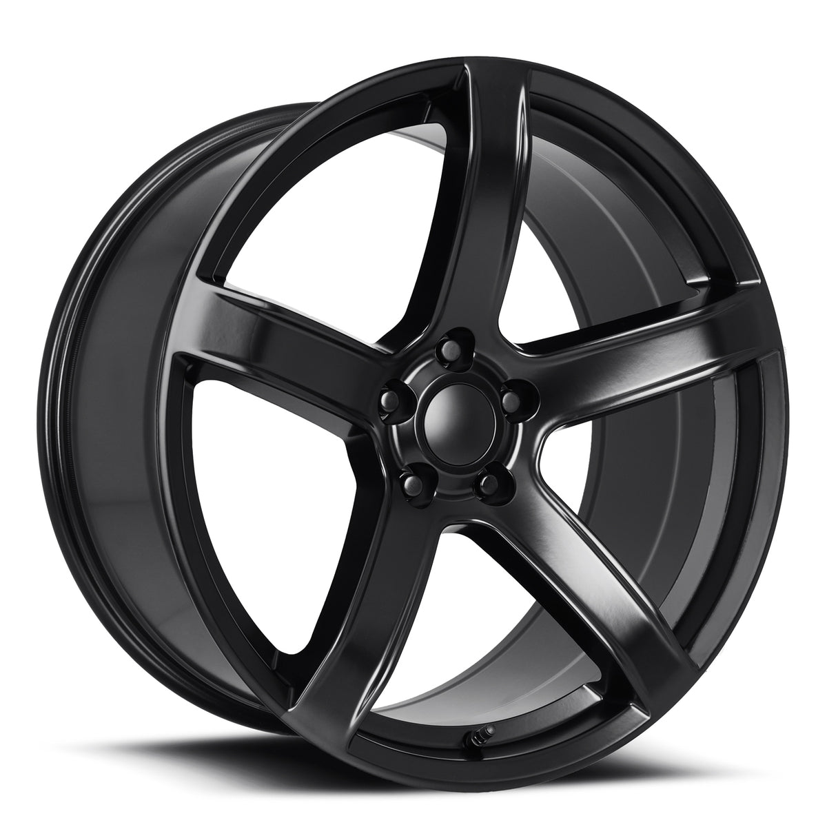 Factory Reproductions FR 77F Satin Black 20x9.5 +15 5x115mm 71.5mm