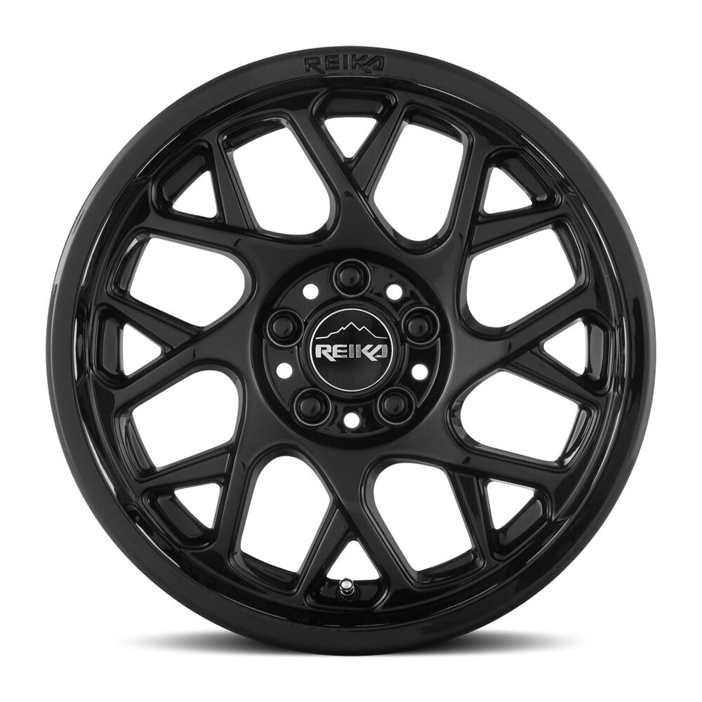 Reika R25 Gloss Black 15x7 +15 5x100mm 56.1mm