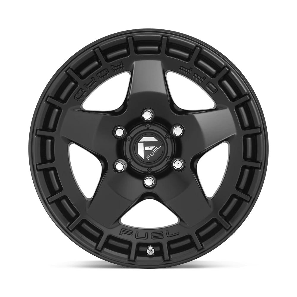 Fuel Offroad D733 WARP SATIN BLACK 20x9 +18 5x120mm 65.07mm - Wheelwiz