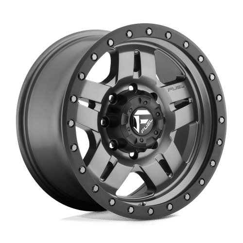 Fuel Offroad D558 MATTE GUN METAL BLACK BEAD RING 18x9 +19 6x139.7mm 106.1mm - Wheelwiz