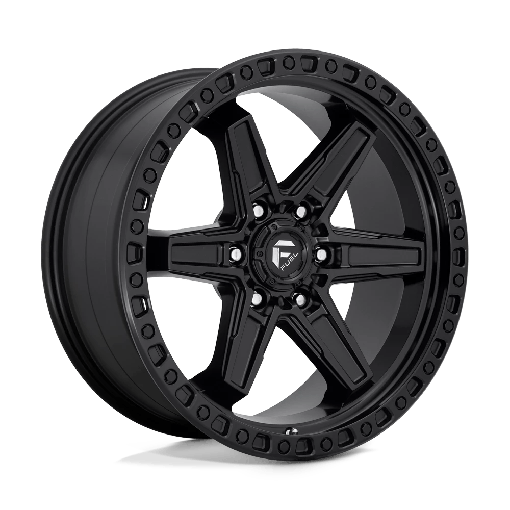 Fuel Offroad D697 KICKER MATTE BLACK 20x9 +20 6x139.7mm 106.1mm - Wheelwiz