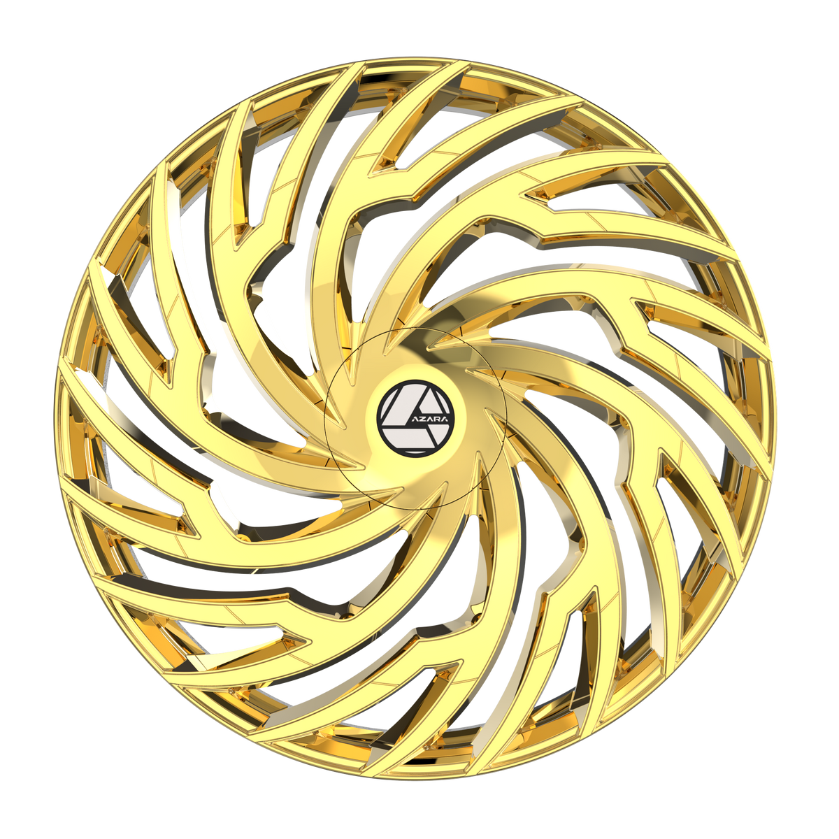 Azara AZA-536 Nano Gold 18x8 +35 5x112|5x114.3mm 74.1mm - Wheelwiz