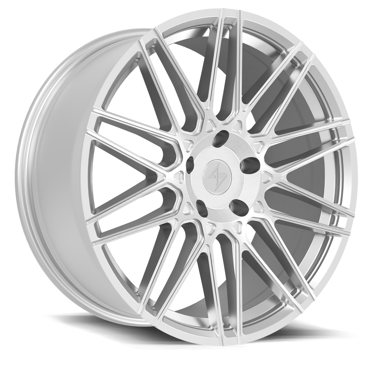 Sentali DRIFT Hyper Silver Diamond Cut 20x9 +35 5x114.3mm 0mm - Wheelwiz