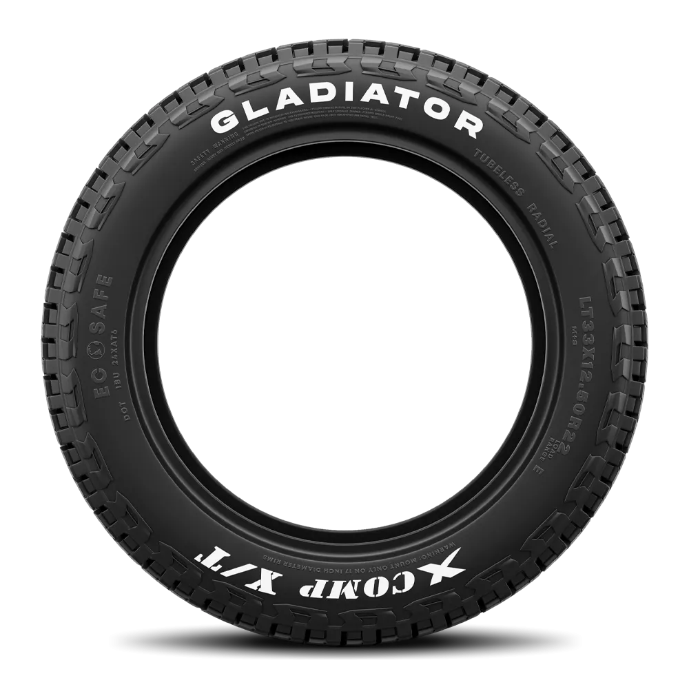 Gladiator X Comp X/T 33X12.50R22 - Wheelwiz
