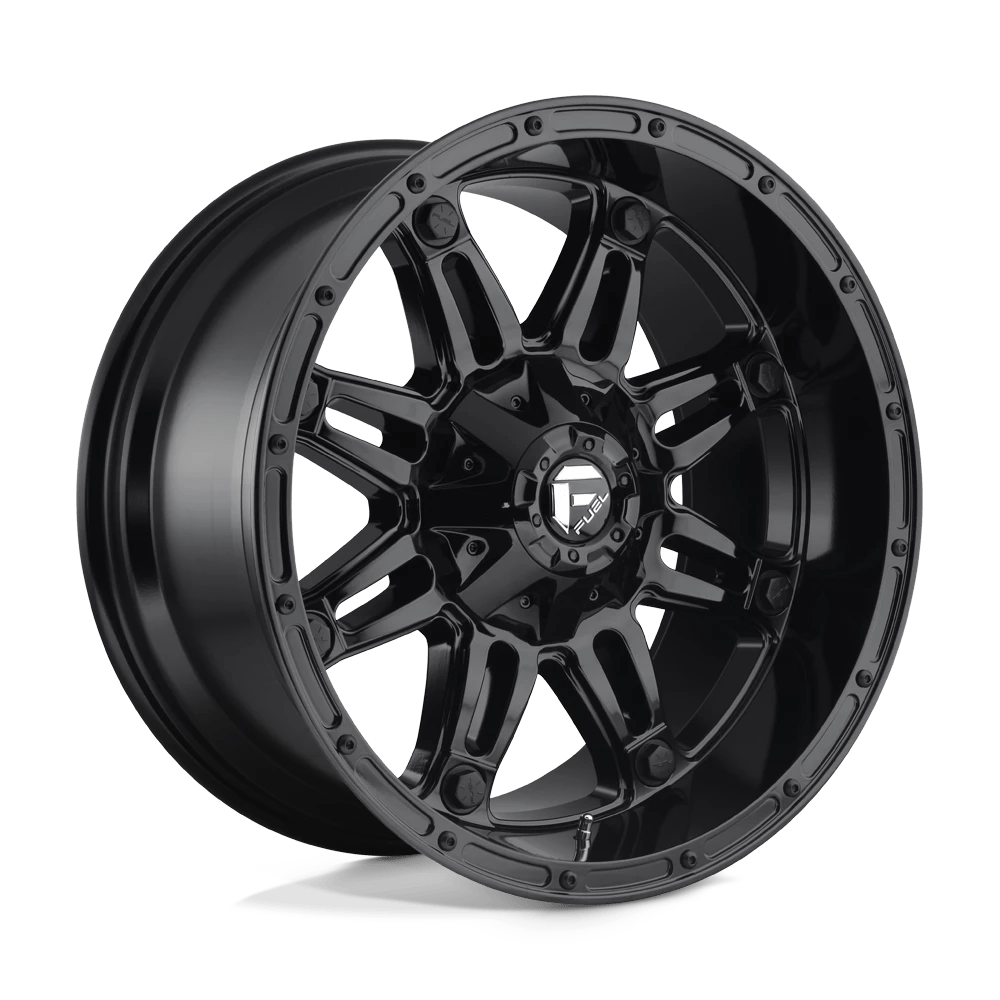 Fuel Offroad D625 HOSTAGE GLOSS BLACK 17x9 -12 5x127|5x114.3mm 78.1mm - Wheelwiz