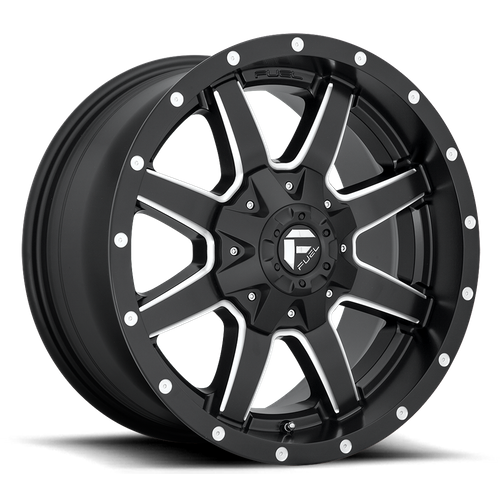 Fuel Offroad D538 MAVERICK Matte Black Milled 17x8.5 +32 5x114.3|5x127mm 78.1mm - Wheelwiz