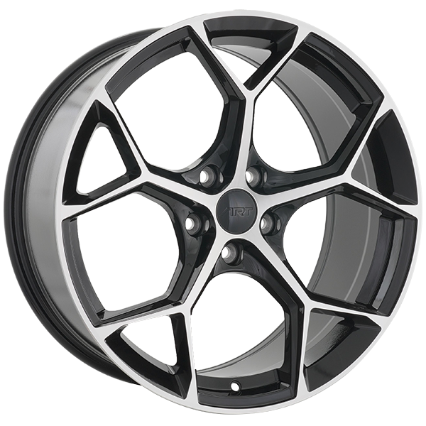 ART Replica REPLICA 318 Gloss Black - Machined Face 20x9 +25 5x112mm 66.5mm