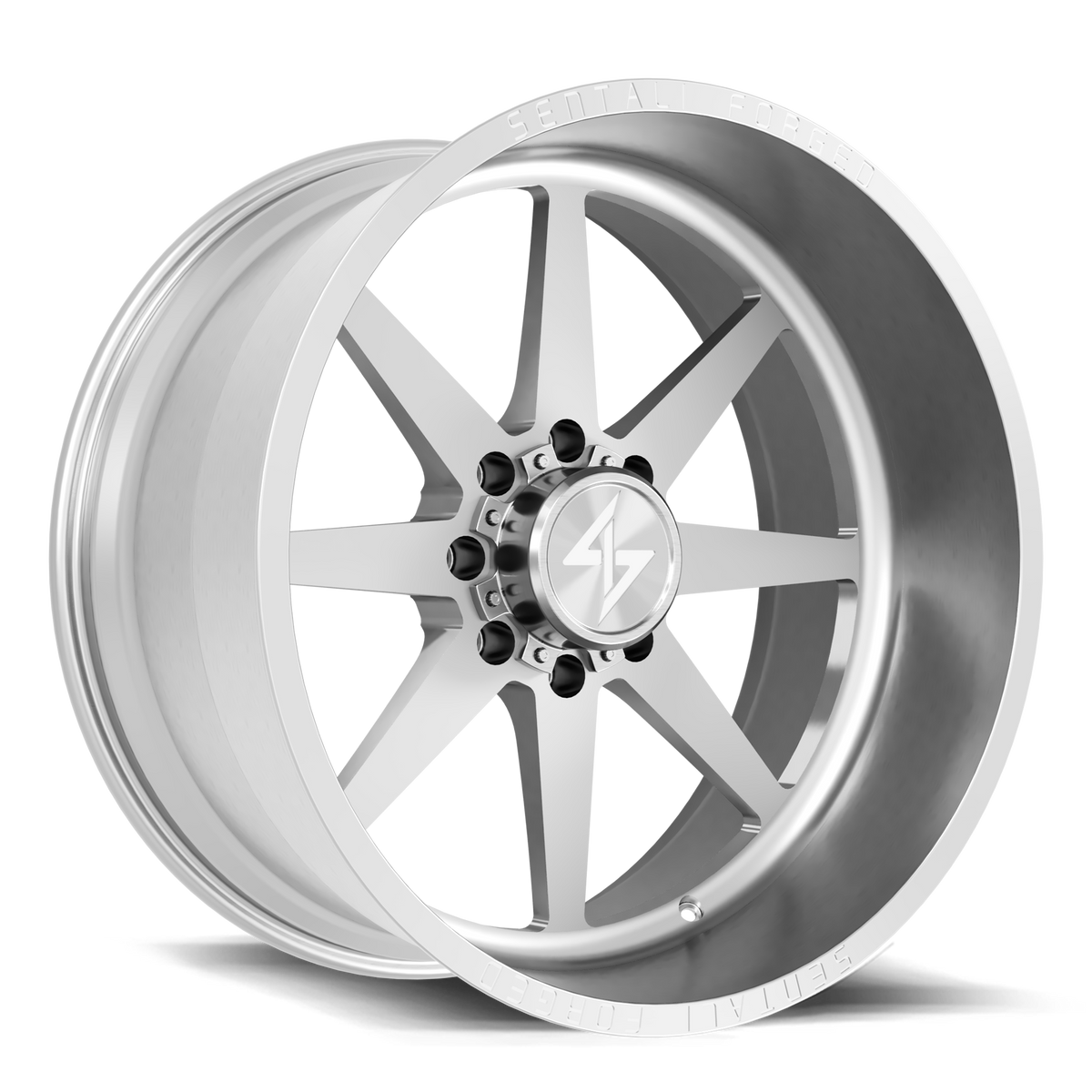 Sentali SF12 Brushed Milled 26x14 -76 5x139.7mm 77.8mm - Wheelwiz