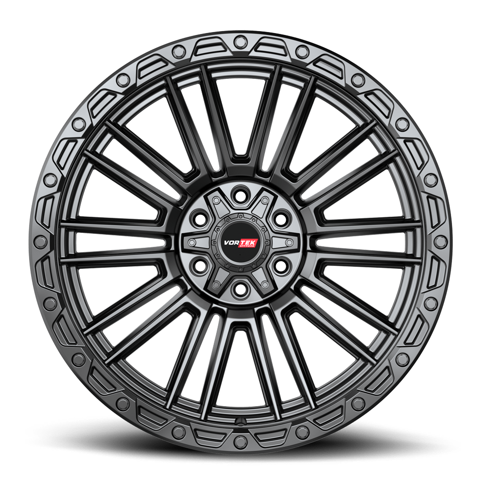 Vortek VRT-604 Matte Black 20x9.5 -18 5x139.7|5x150mm 78.1mm - Wheelwiz
