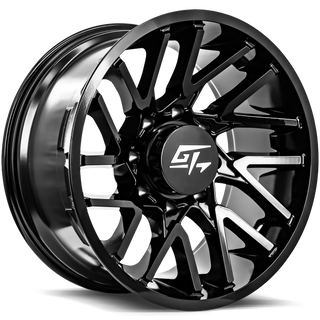 GT Off-Road AGGRESSION Gloss Black 20x9 +12 6x139.7mm 106.1mm