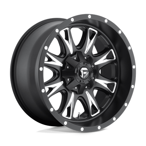 Fuel Offroad D513 MATTE BLACK MILLED 20x10 -24 6x135|6x139.7mm 106.1mm - Wheelwiz