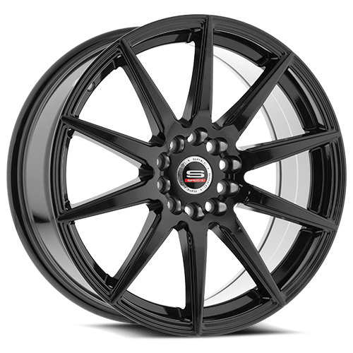Spec-1 SP-51 Gloss Black 20x8.5 +38 5x114.3|5x120mm 73.1mm - Wheelwiz