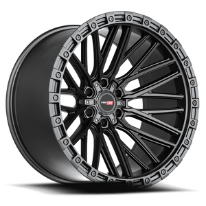 Vortek VRT-608 Matte Black 22x12 -44 5x127|5x139.7mm 78.1mm - Wheelwiz
