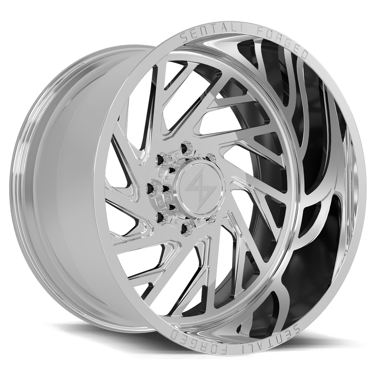 Sentali SF-7 Polished 24x12 -44 6x135mm 87.1mm - Wheelwiz