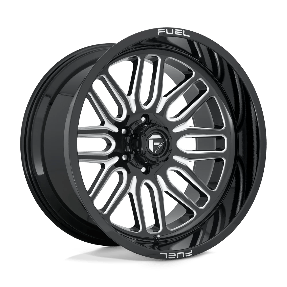 Fuel Offroad D662 IGNITE GLOSS BLACK MILLED 22x12 -43 6x139.7mm 106.1mm - Wheelwiz