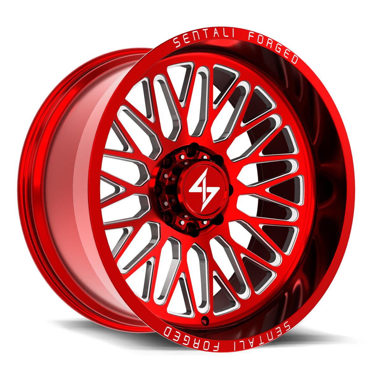Sentali SF8 Anodized Red 30x16 -99 8x170mm 125.2mm - Wheelwiz