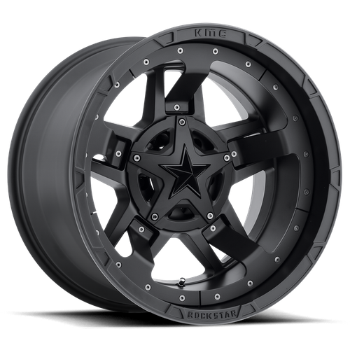 XD Series XD827 ROCKSTAR III Matte Black 20x9 +18 5x114.3|5x127mm 72.6mm - Wheelwiz