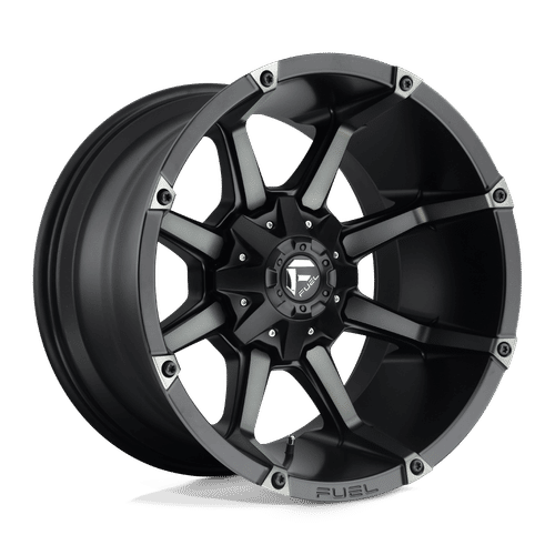 Fuel Offroad D556 MATTE BLACK DOUBLE DARK TINT 20x9 +19 6x139.7|6x120mm 78.1mm - Wheelwiz