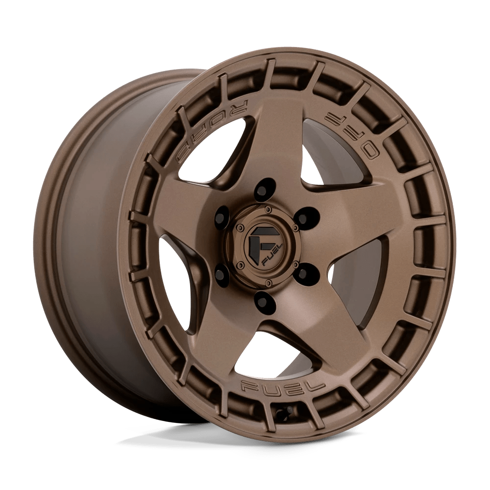 Fuel Offroad D735 WARP MATTE BRONZE 17x9 -12 5x127mm 71.5mm - Wheelwiz