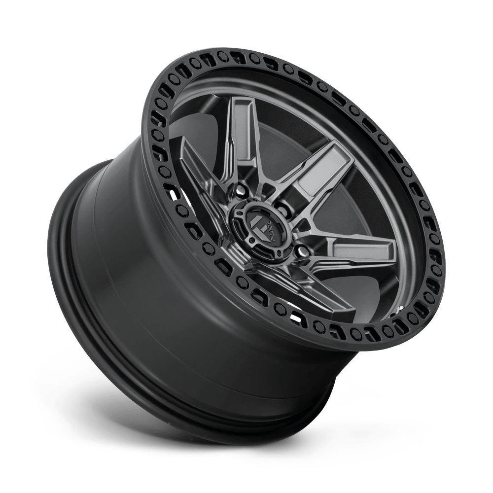 Fuel Offroad D698 KICKER MATTE GUN METAL BLACK BEAD RING 20x9 +1 5x139.7mm 78.1mm - Wheelwiz