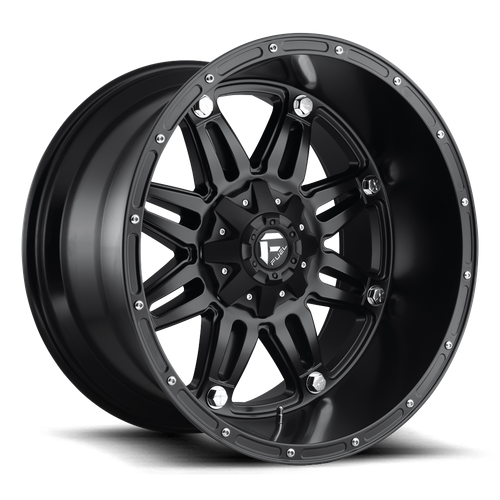 Fuel Offroad D531 HOSTAGE Matte Black 17x9 +1 5x127|5x135mm 87.1mm - Wheelwiz
