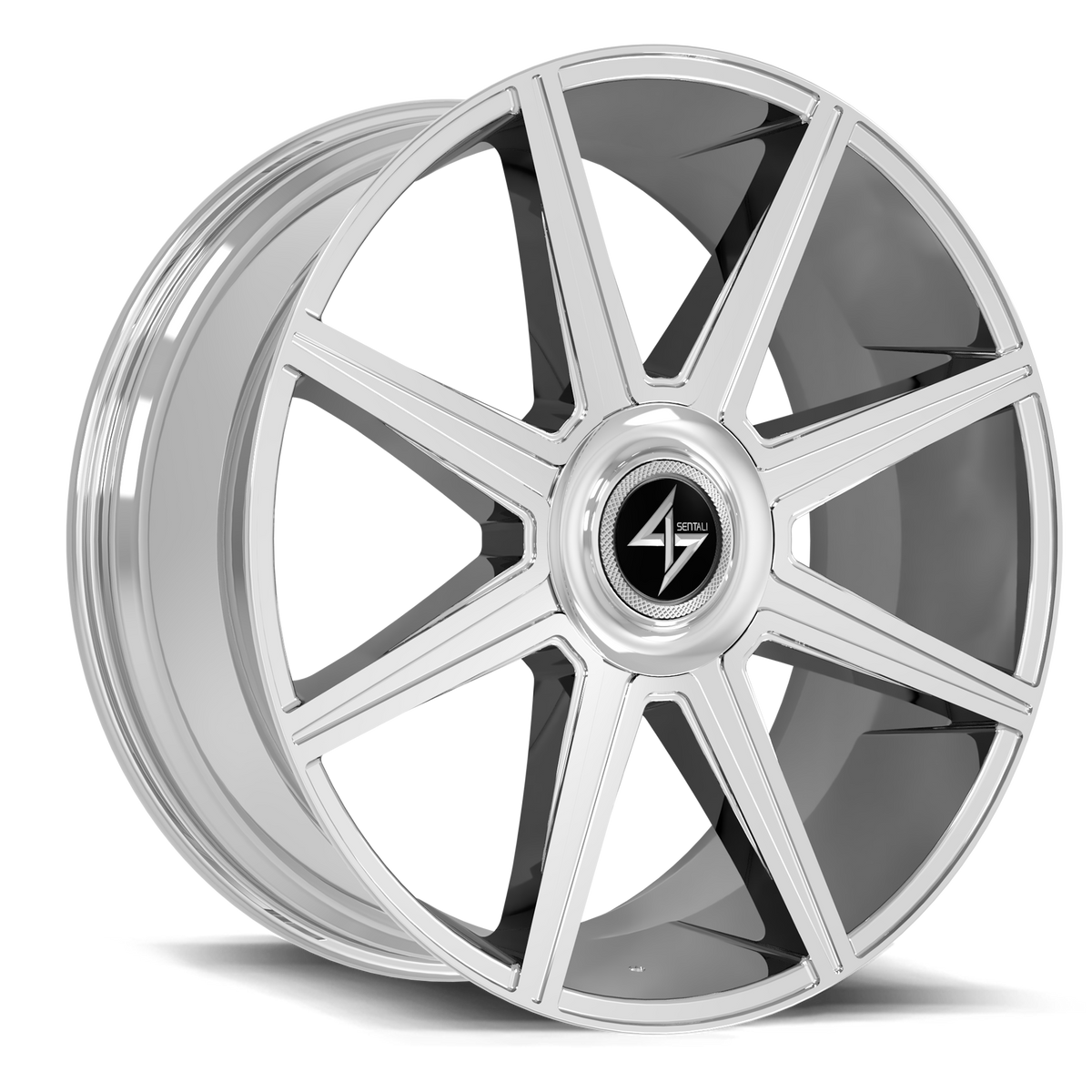 Sentali ARISTOCRAT Chrome 24x10 +20 6x135|6x139.7mm 0mm - Wheelwiz