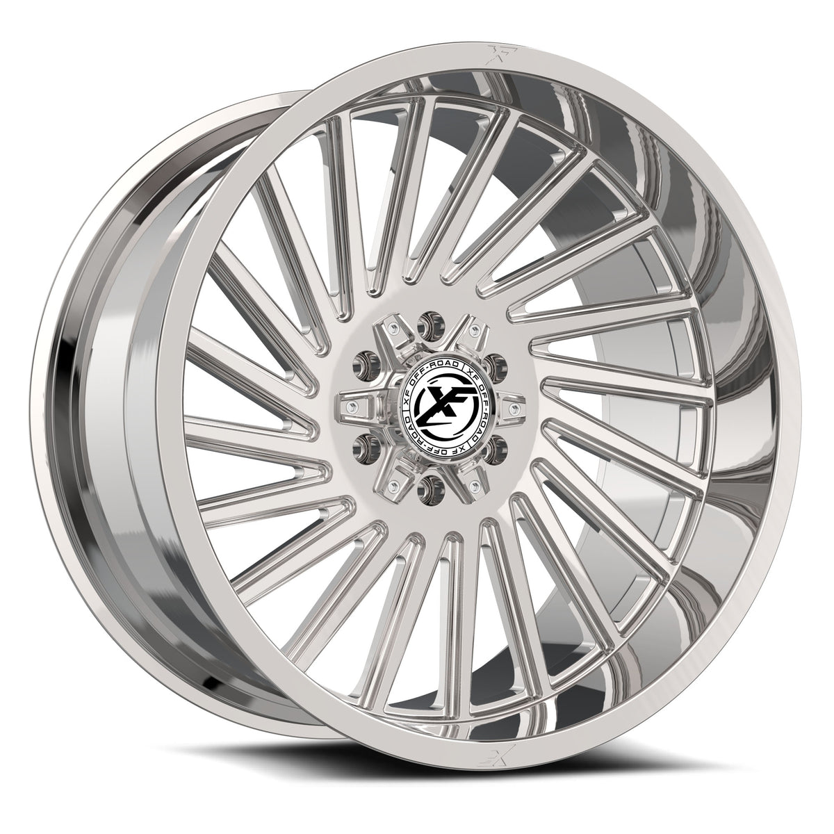 XF Off-Road XF-239 Chrome 20x9 +12 5x127|5x139.7mm 78.1mm - Wheelwiz