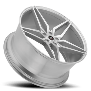 Spec-1 SPM-81 Silver Brushed 20x9 +38 5x114.3mm 73.1mm - Wheelwiz