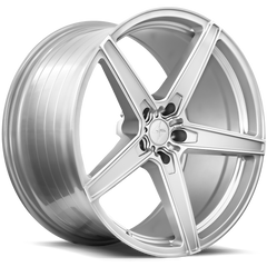 Sentali SS4 Hyper Silver Machined 22x9.5 +15 5x115mm 71.6mm | Wheelwiz