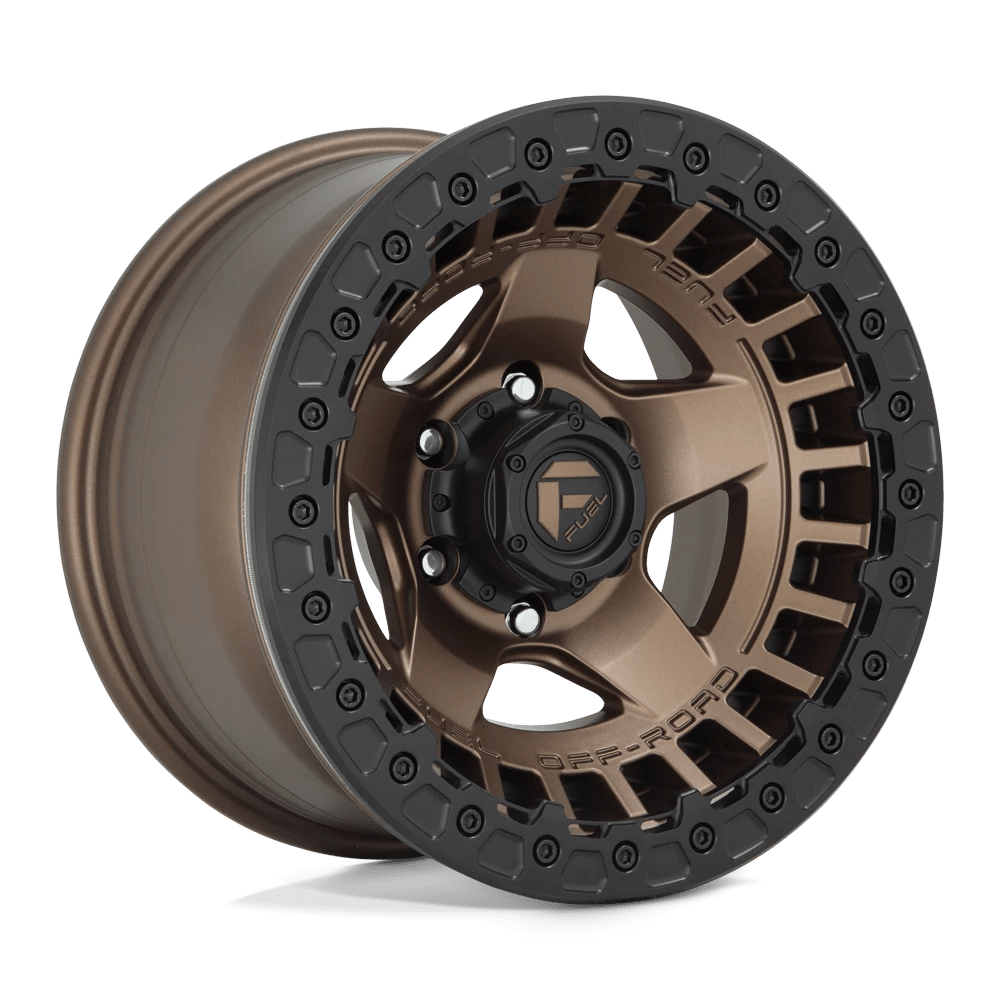 Fuel Offroad D119 WARP BEADLOCK Matte Bronze 17x9 -15 6x139.7mm 106.1mm - Wheelwiz