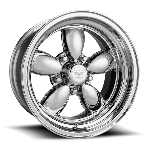 American Racing VN420 CLASSIC 200S Two-piece Polished 17x8 +6 5x120.65mm 83.1mm - Wheelwiz
