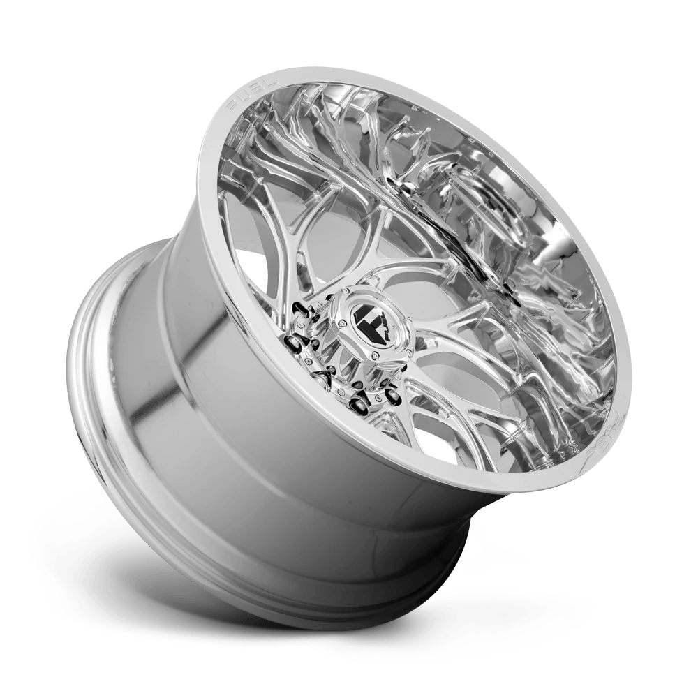Fuel Offroad D740 RUNNER CHROME 24x14 -75 8x165.1mm 125.1mm - Wheelwiz