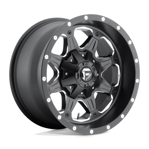 Fuel Offroad D534 MATTE BLACK MILLED 17x9 -12 6x135|6x139.7mm 106.1mm - Wheelwiz