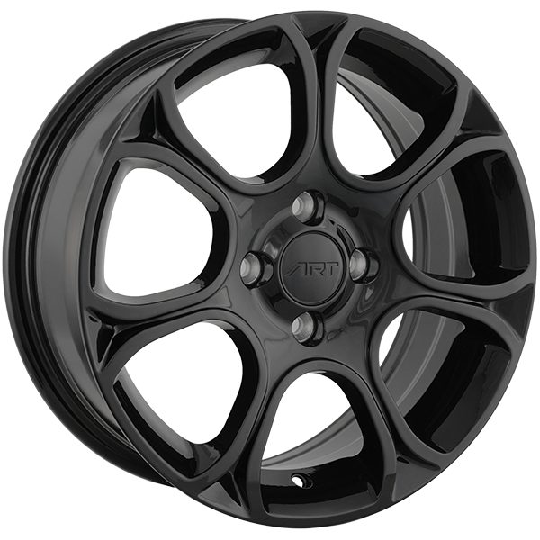 ART Replica REPLICA 424 Gloss Black 15x6 +35 4x98mm 58.1mm - Wheelwiz