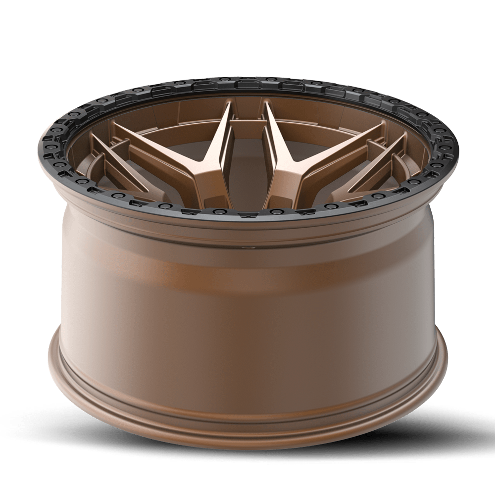 Vortek VRT-602 Matte Bronze Black Bead Ring 17x9 -12 6x135|6x139.7mm 106.1mm - Wheelwiz