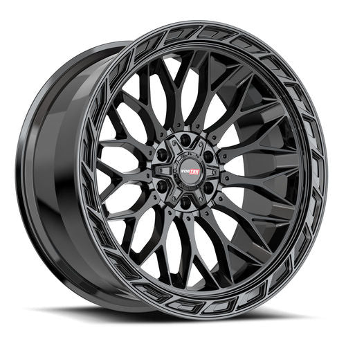 Vortek VRP-503 Gloss Black 20x9 0 5x127|5x139.7mm 78.1mm - Wheelwiz
