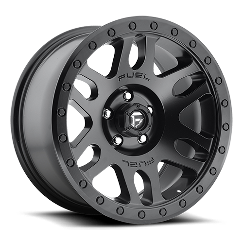 Fuel Offroad D584 RECOIL MATTE BLACK 18x9 +20 6x139.7mm 108mm - Wheelwiz