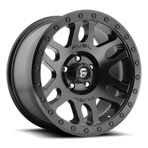 Fuel Offroad D584 RECOIL MATTE BLACK 18x9 +20 6x139.7mm 108mm - Wheelwiz