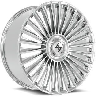 Sentali TURBINE Chrome 22x9 +30 5x127|5x114.3mm 73.1mm