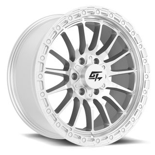 GT Off-Road RENEGADE Hyper Silver Machined Face 20x9 +12 6x135|6x139.7mm 106.1mm
