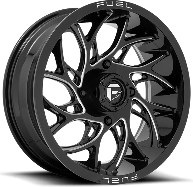 Fuel Offroad D204 RUNNER POLISHED 24x7 +13 4x137mm 110.1mm - Wheelwiz