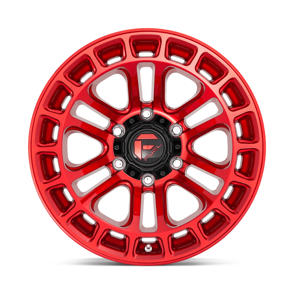 Fuel Offroad D719 HEATER CANDY RED MACHINED 20x10 -18 6x135mm 87.1mm - Wheelwiz