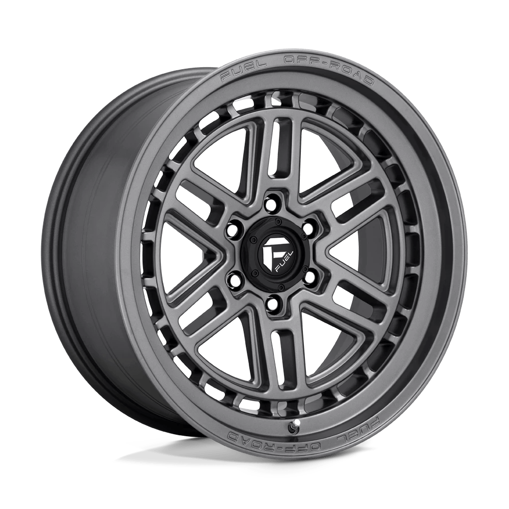 Fuel Offroad D668 NITRO MATTE GUN METAL 20x9 +1 6x139.7mm 106.1mm - Wheelwiz