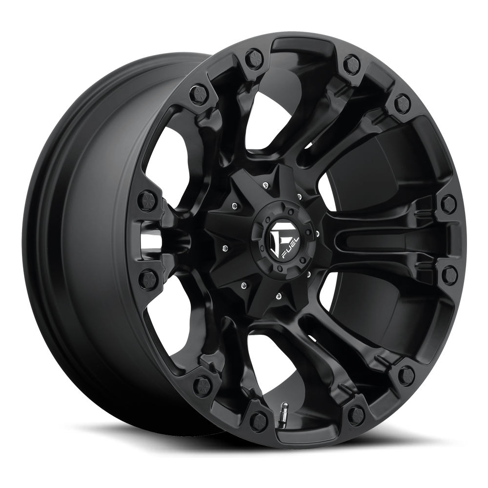 Fuel Offroad D560 VAPOR MATTE BLACK 18x8 +35 6x139.7|6x114.3mm 78.1mm - Wheelwiz