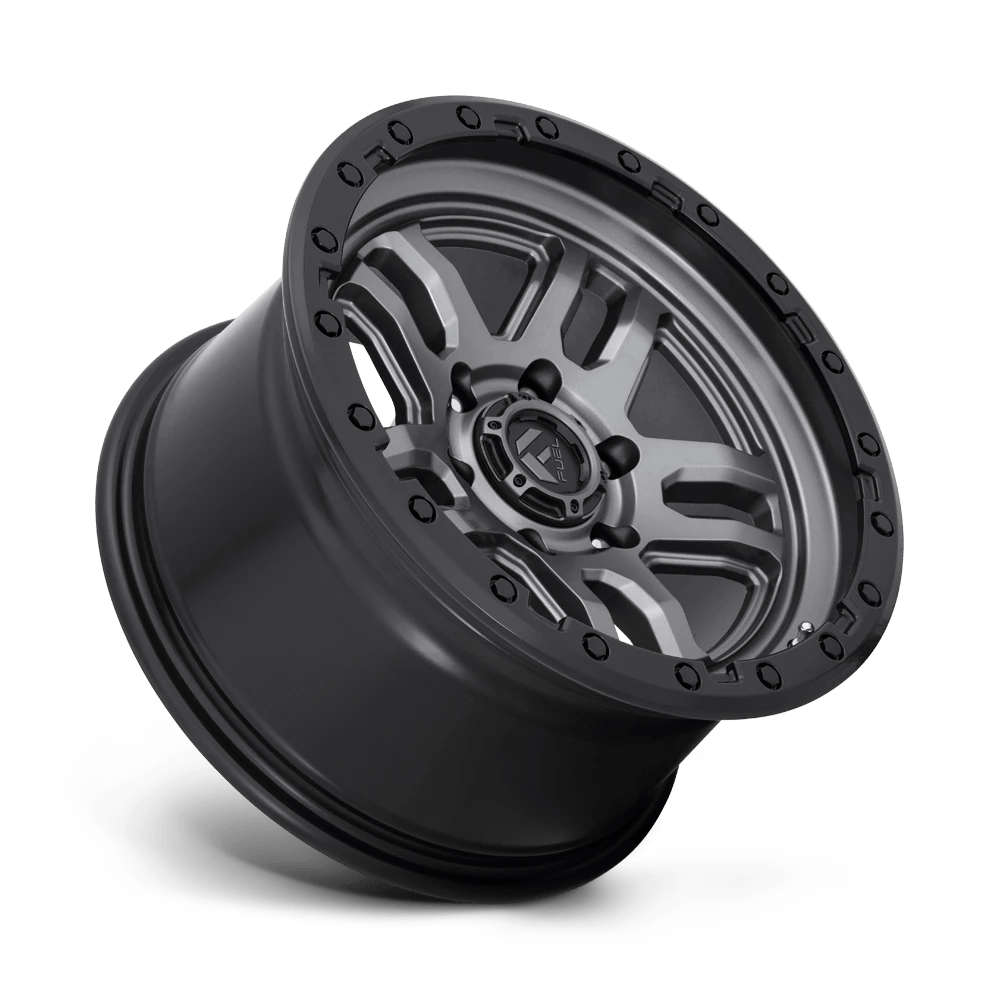 Fuel Offroad D701 AMMO MATTE GUN METAL BLACK BEAD RING 17x9 -12 6x135mm 87.1mm - Wheelwiz