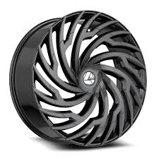 Azara AZA-536 Gloss Black 20x8.5 +35 5x114.3|5x120mm 74.1mm - Wheelwiz
