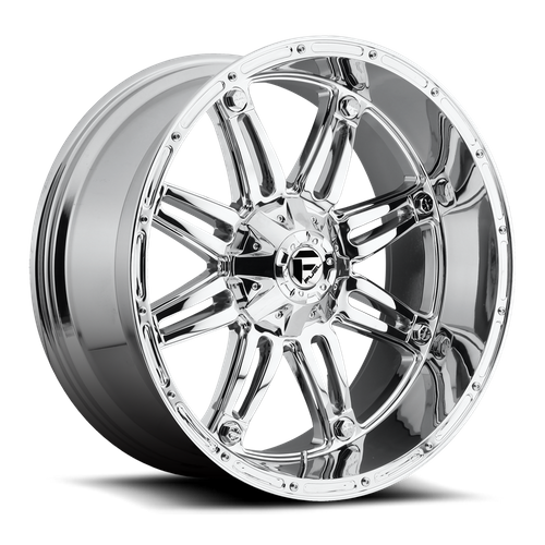 Fuel Offroad D530 HOSTAGE Chrome 20x10 -24 6x135|6x139.7mm 106.1mm - Wheelwiz